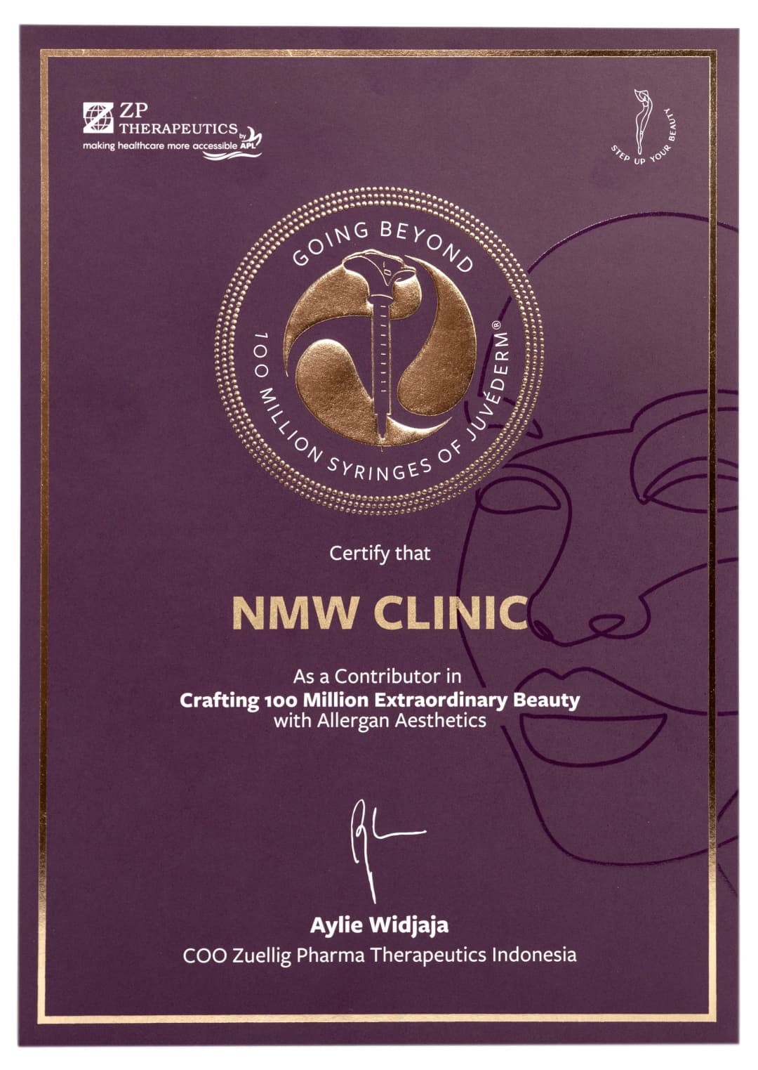 NMW CLINIC GOING BEYOND 100 MILLIONS OF SYRINGES OF JUVEDERM